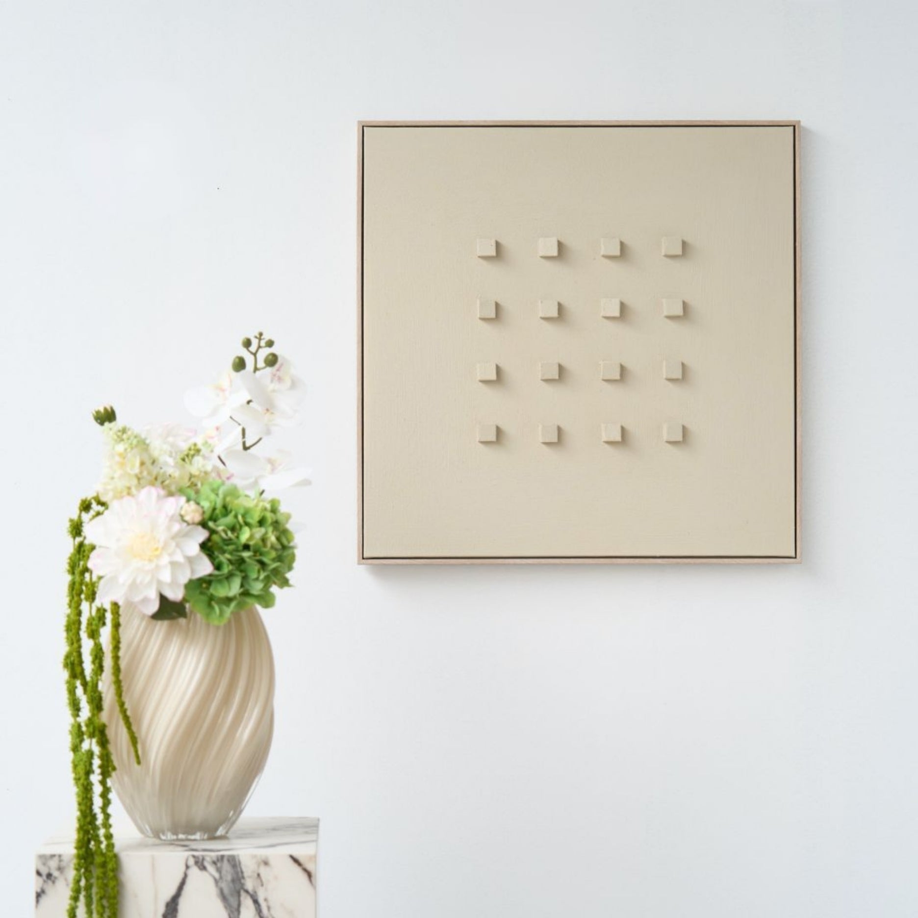 Square Dots Art Bild